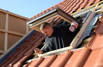 Pose de fenêtres de toit Velux à Fléty